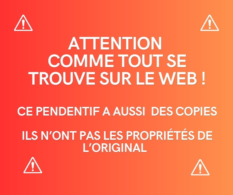 Pendentif Harmoniseur Énergie Quantique — Vitalité, Immunité & Protection